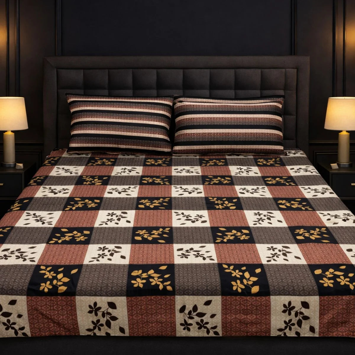 Vintage Patchwork Bedsheet