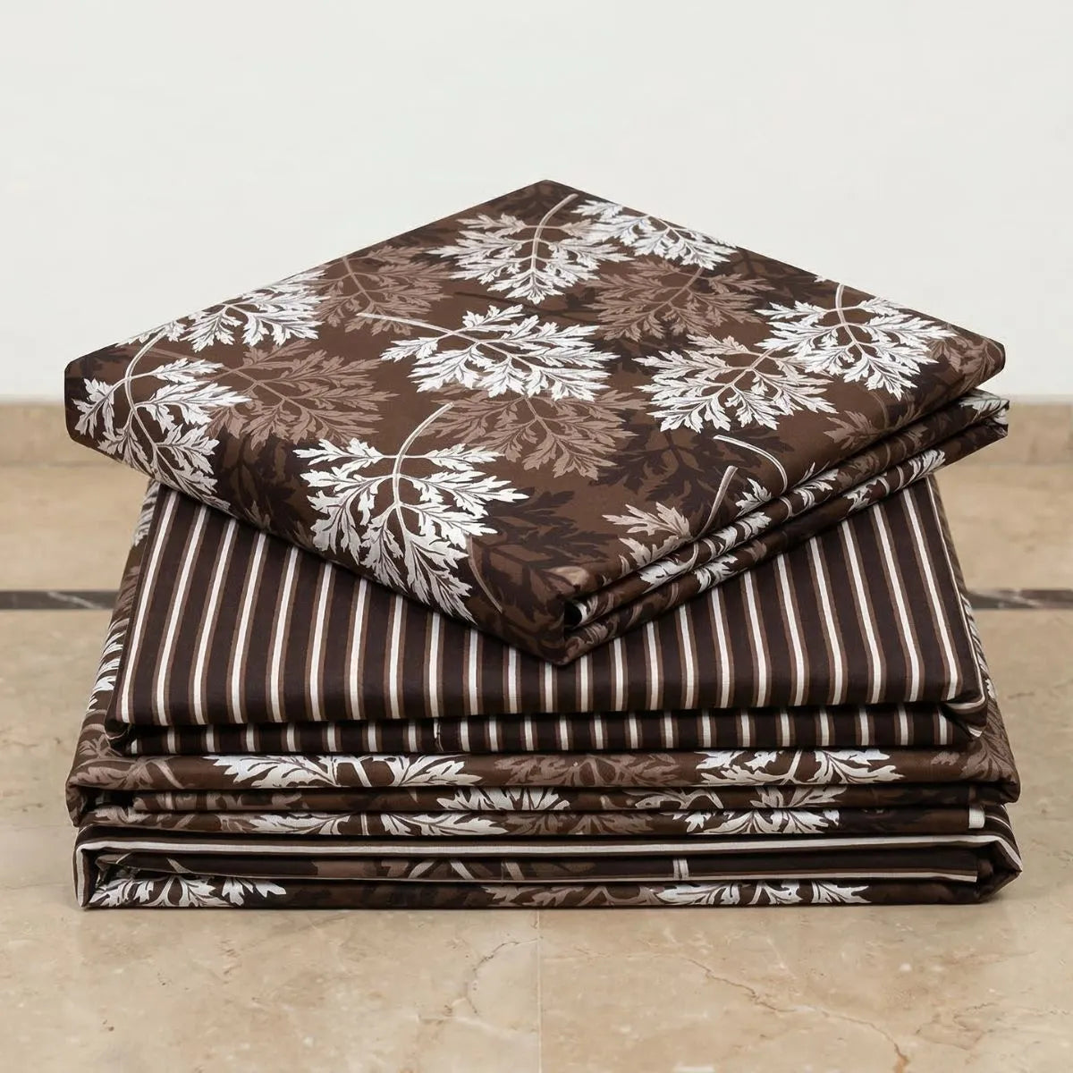 Autumn Leaf Brown Bedsheet 🍂