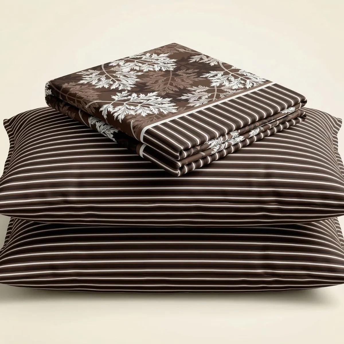 Autumn Leaf Brown Bedsheet 🍂