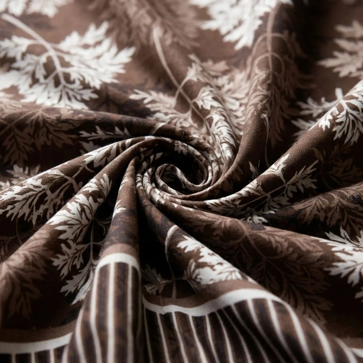 Autumn Leaf Brown Bedsheet 🍂