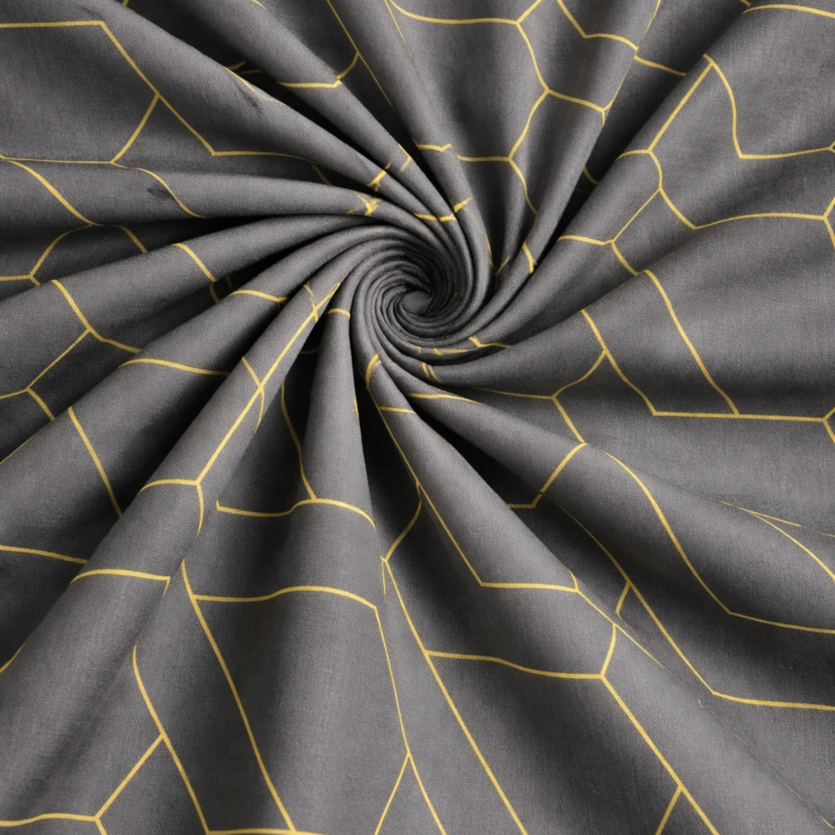 Golden Hexa Luxe Bedsheet