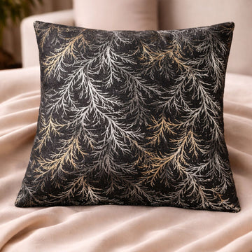 Midnight Fern Luxe Cushion
