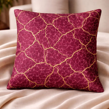 Teal Marble Luxe Cushion
