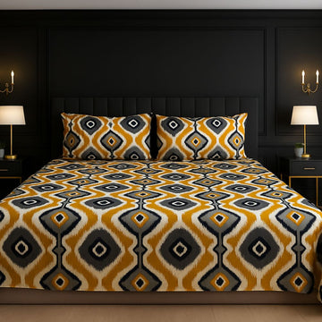 Heritage Ikat Fusion Bedsheet