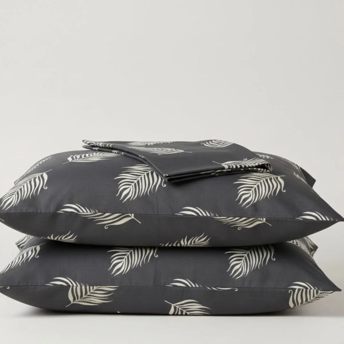 Monochrome Botanical Palm Leaf