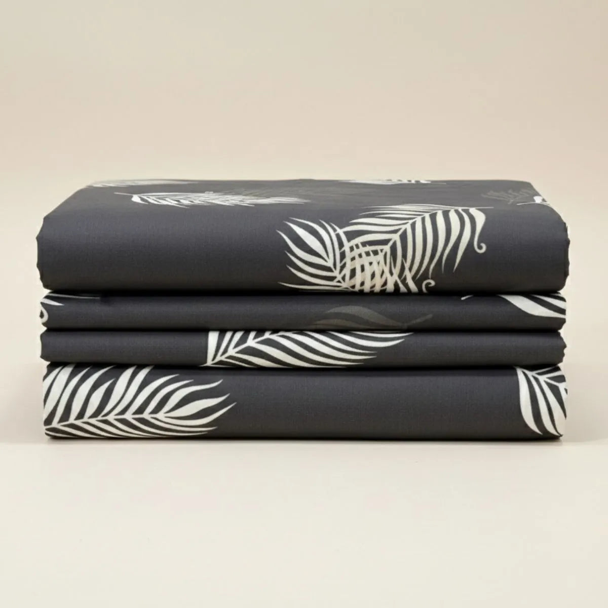 Monochrome Botanical Palm Leaf