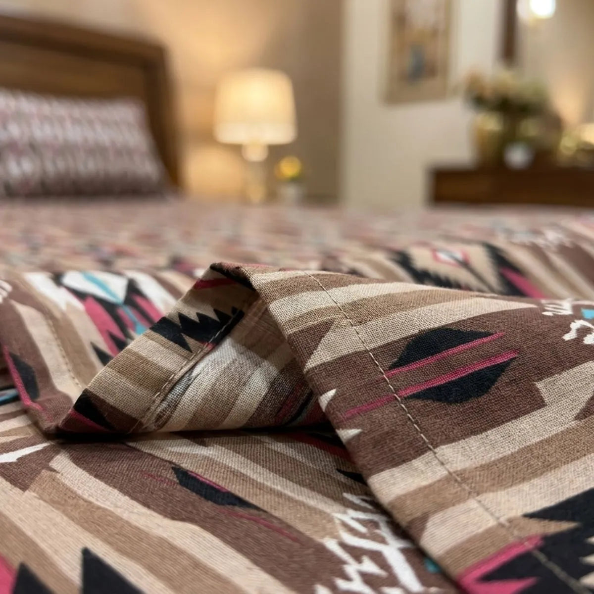 Desert Tribal Elegance Bedsheet