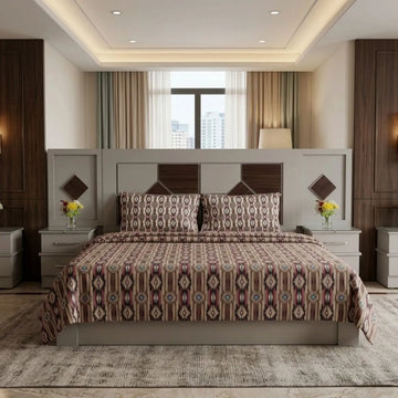 Desert Tribal Elegance Bedsheet